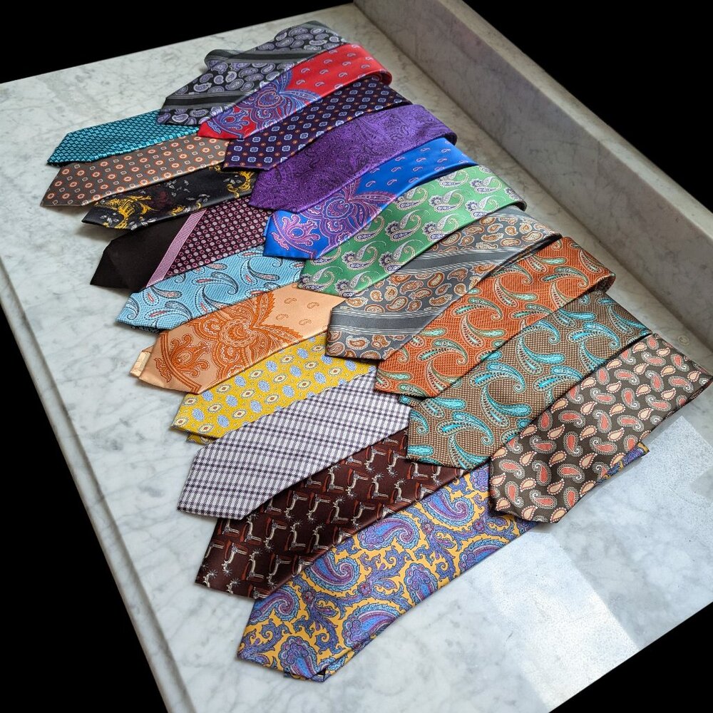 Luxurious & Smooth Brioni Silk Tie Bundle